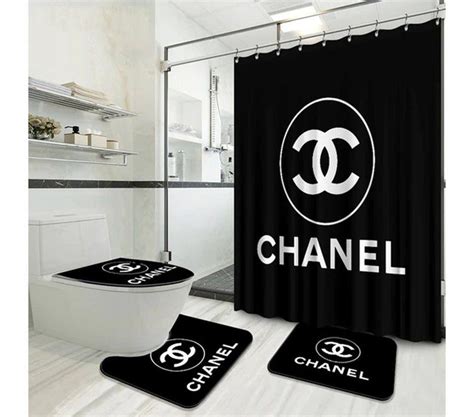 chanel logo bathroom set|designer bathroom sets chanel.